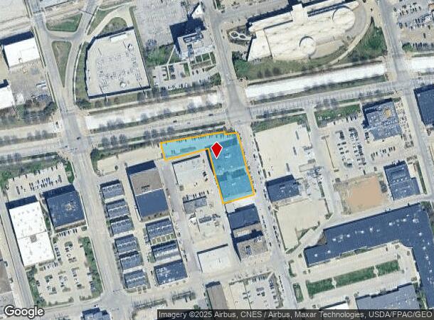 300 Sw 5Th St, Des Moines, IA Parcel Map