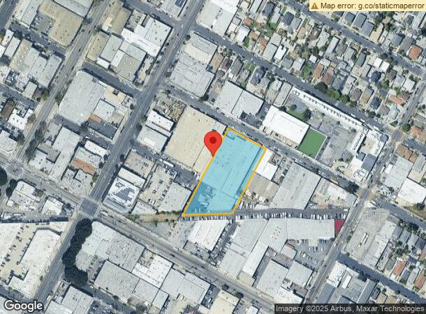  135 E 33Rd St, Los Angeles, CA Parcel Map