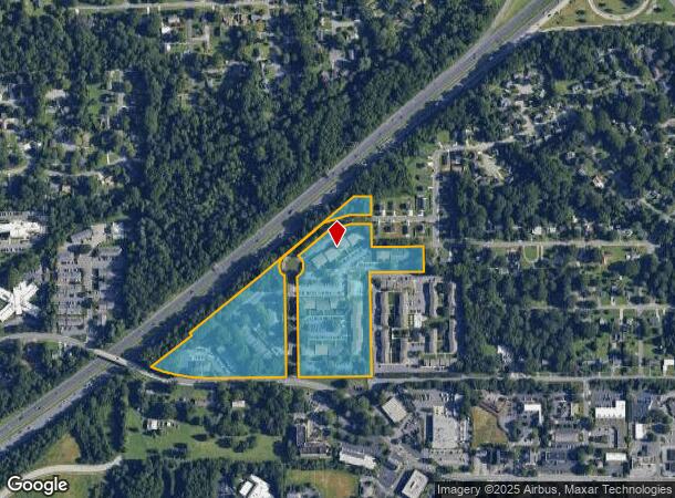  3421 Old Vineyard Rd, Winston Salem, NC Parcel Map