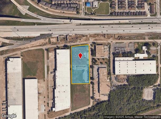 7702 Parnell St, Houston, TX Parcel Map