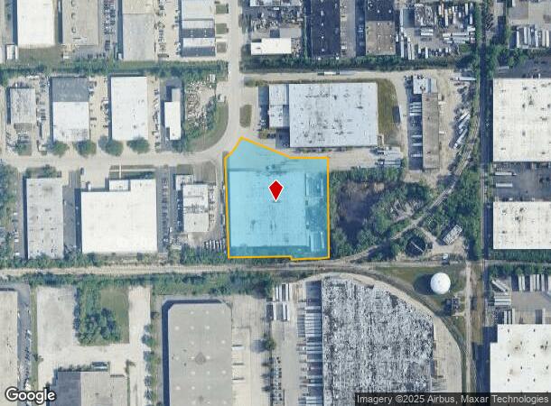830 Fairway Dr, Bensenville, IL Parcel Map