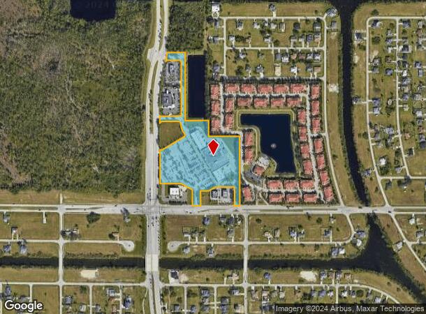  2481 Del Prado Blvd N, Cape Coral, FL Parcel Map