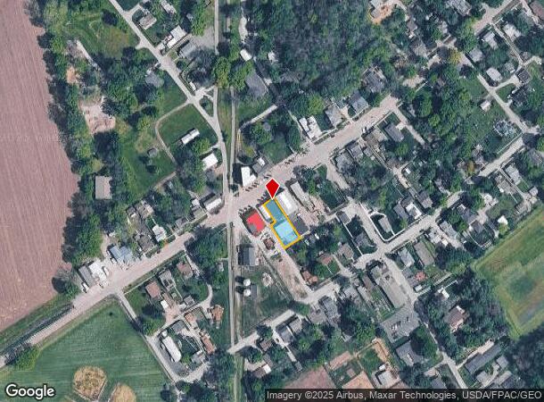  13 W Main St, Spring Valley, OH Parcel Map
