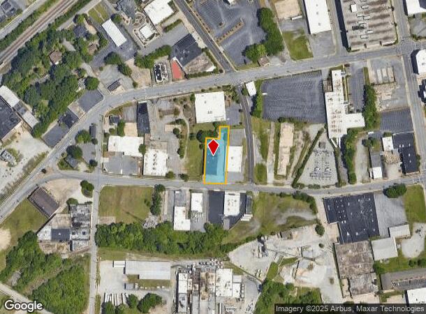  314 W Russell Ave, High Point, NC Parcel Map