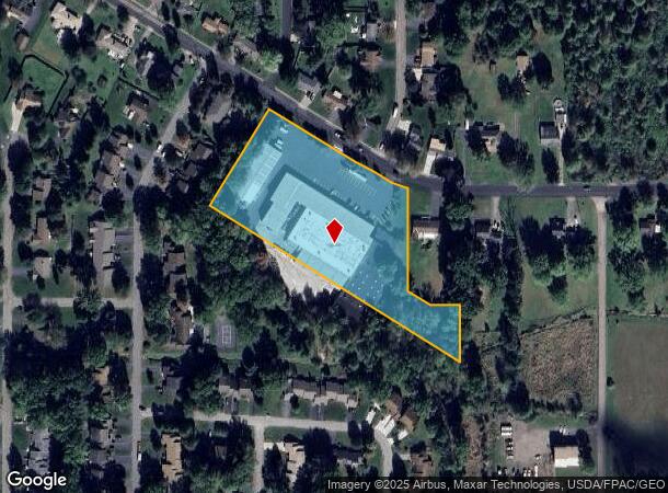 1000 Fowler St, Cortland, OH Parcel Map