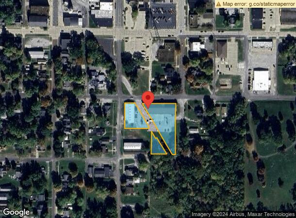  416 W Edwards St, Vandalia, IL Parcel Map