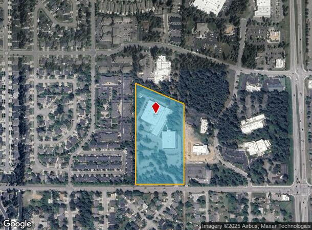 751 W Hanley Ave, Coeur D Alene, ID Parcel Map