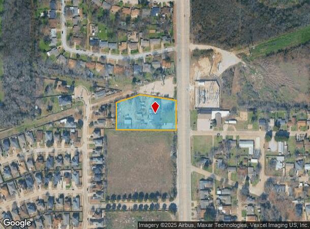 1309 S Belt Line Rd, Grand Prairie, TX Parcel Map