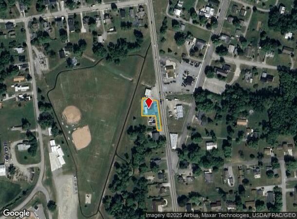6461 Lima St, Huntsville, OH Parcel Map