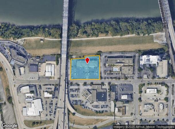 640 W 3Rd St, Covington, KY Parcel Map