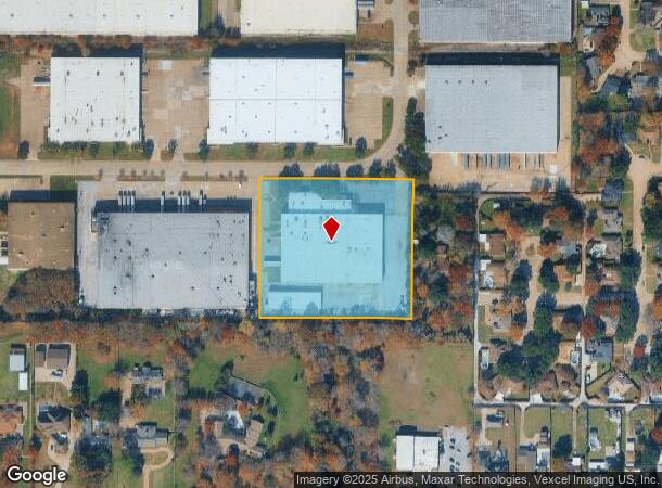  1450R Avenue S, Grand Prairie, TX Parcel Map