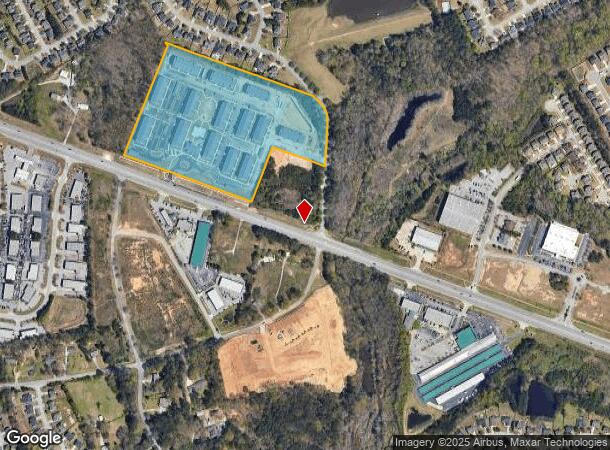  605 Athens Hwy, Loganville, GA Parcel Map