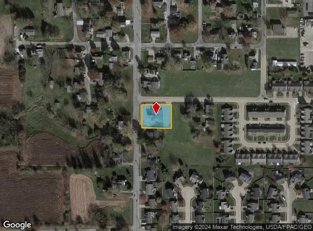  413 S Mississippi St, Blue Grass, IA Parcel Map