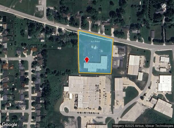 538 E Albion St, Avilla, IN Parcel Map