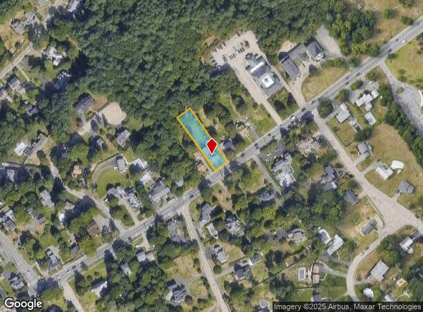  1458 Washington St, Canton, MA Parcel Map