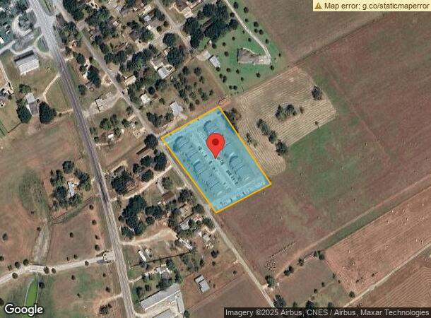  1611 S 3Rd St, Ganado, TX Parcel Map