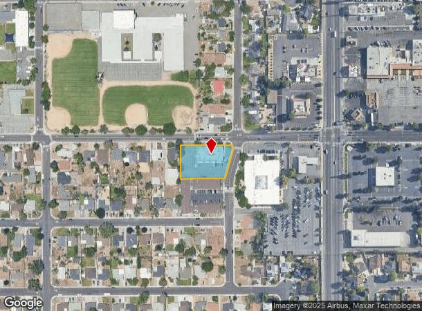  1301 Cordone Ave, Reno, NV Parcel Map