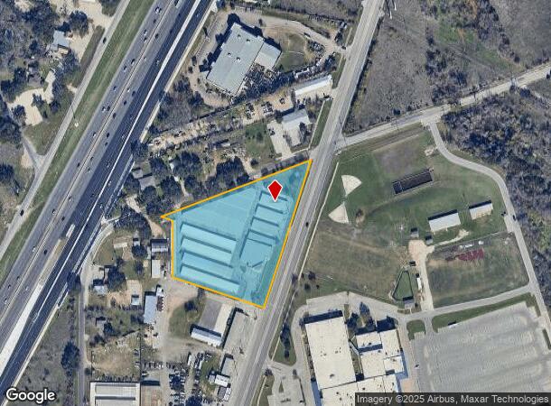  2400 N Austin Ave, Georgetown, TX Parcel Map