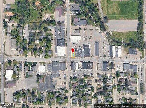  129 E Division St, Sparta, MI Parcel Map
