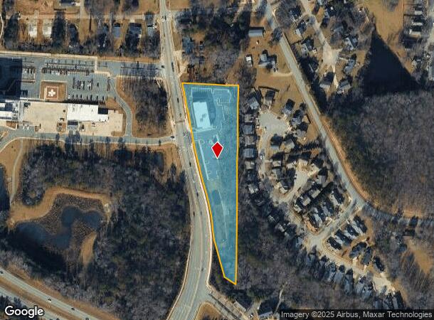 851 S Main St, Holly Springs, NC Parcel Map
