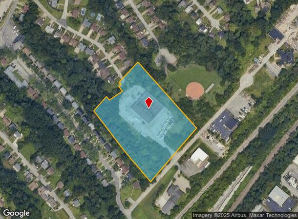  101 Castleview Rd, Pittsburgh, PA Parcel Map
