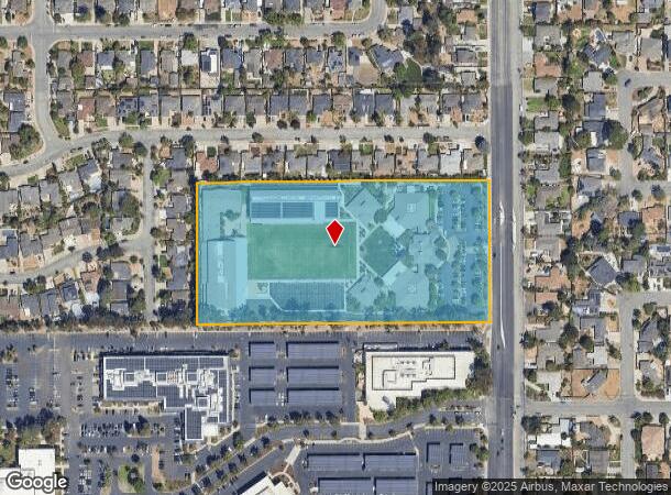  4525 Union Ave, San Jose, CA Parcel Map