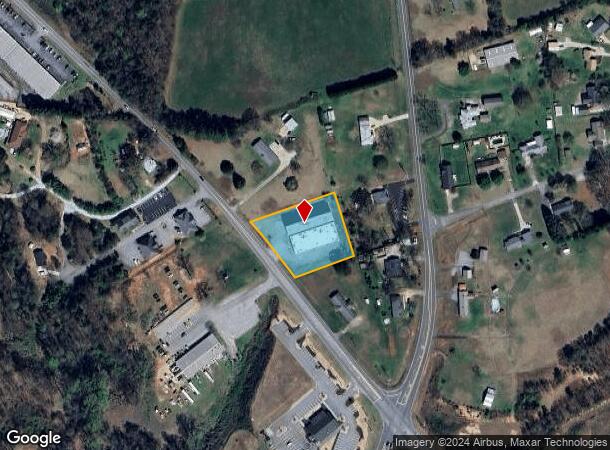  1017 Powdersville Rd, Easley, SC Parcel Map