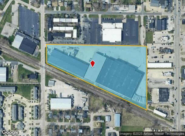 1310 N Mckinley Ave, Champaign, IL Parcel Map