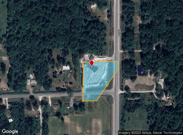  3775 N Meridian Rd, Sanford, MI Parcel Map