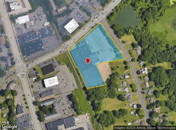 24 Maple St, Wethersfield, CT Parcel Map