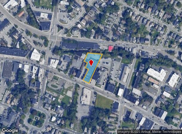  489 Main St, Poughkeepsie, NY Parcel Map