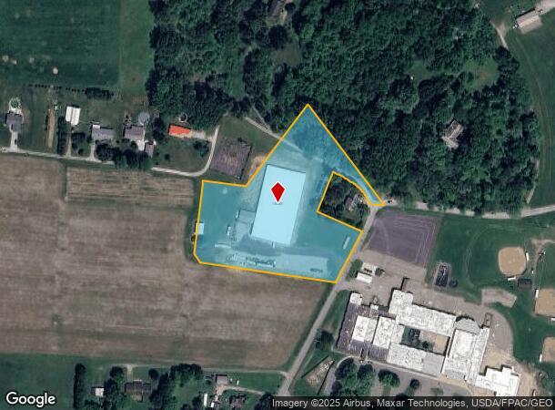  393 Mound Rd, Duncan Falls, OH Parcel Map