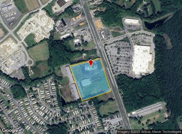  4867 N Dupont Hwy, Dover, DE Parcel Map
