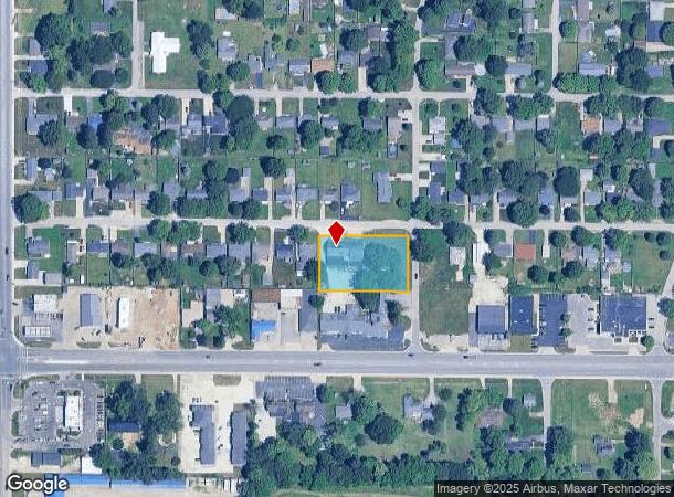  6215 W Taylor Rd, Muncie, IN Parcel Map