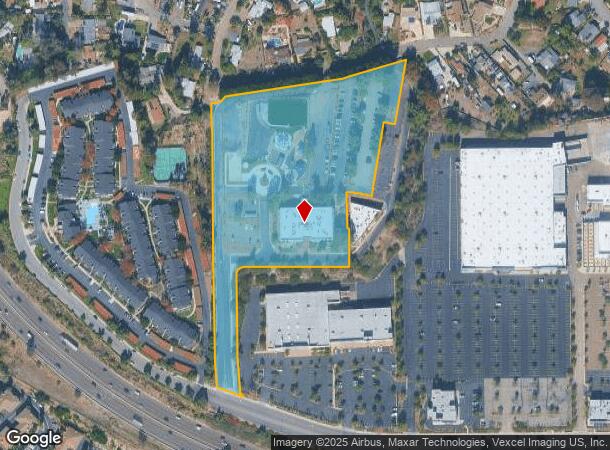  2022 University Dr, Vista, CA Parcel Map