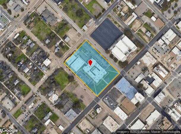815 Columbus Ave, Waco, TX Parcel Map
