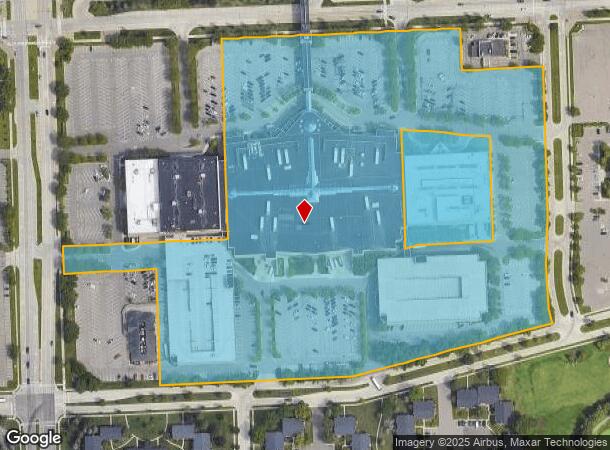  2801 W Big Beaver Rd, Troy, MI Parcel Map