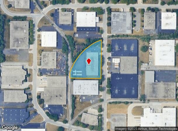 750 Baker Dr, Itasca, IL Parcel Map