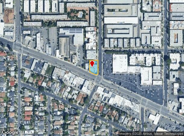  18001 Ventura Blvd, Encino, CA Parcel Map