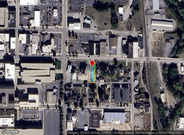  315 E Sandusky St, Findlay, OH Parcel Map