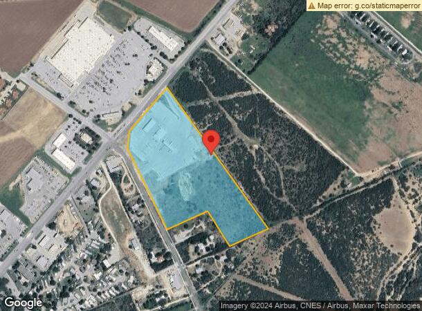  3129 E Main St, Uvalde, TX Parcel Map