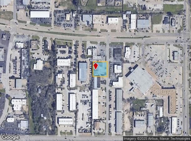  2700 Corzine Dr, Arlington, TX Parcel Map