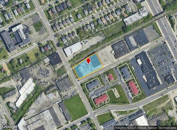  15100 2Nd Ave, Highland Park, MI Parcel Map
