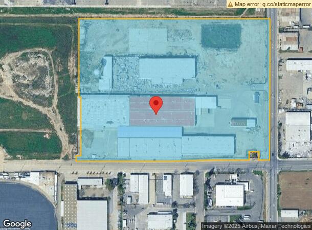  3333 E Church Ave, Fresno, CA Parcel Map