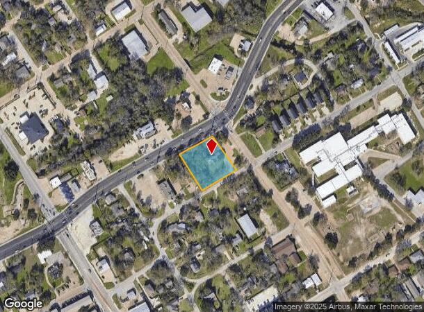 214 Elm Ave, Bryan, TX Parcel Map