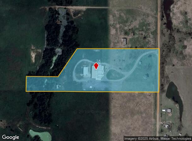 10907 N Chiles Rd, Okarche, OK Parcel Map