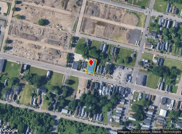  528 S Park Ave, Buffalo, NY Parcel Map