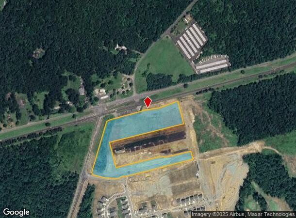 Rixeyville Rd, Rixeyville, VA Parcel Map