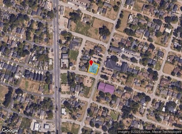  7820 Calhoun Rd, Houston, TX Parcel Map