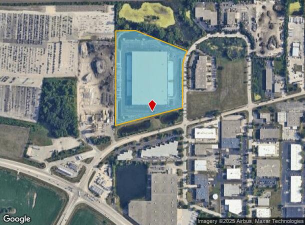 348 Charles Ct, West Chicago, IL Parcel Map